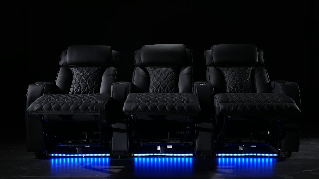 Amazon.com: Airadlis Home Theater Seating Top Grain Leather, Movie